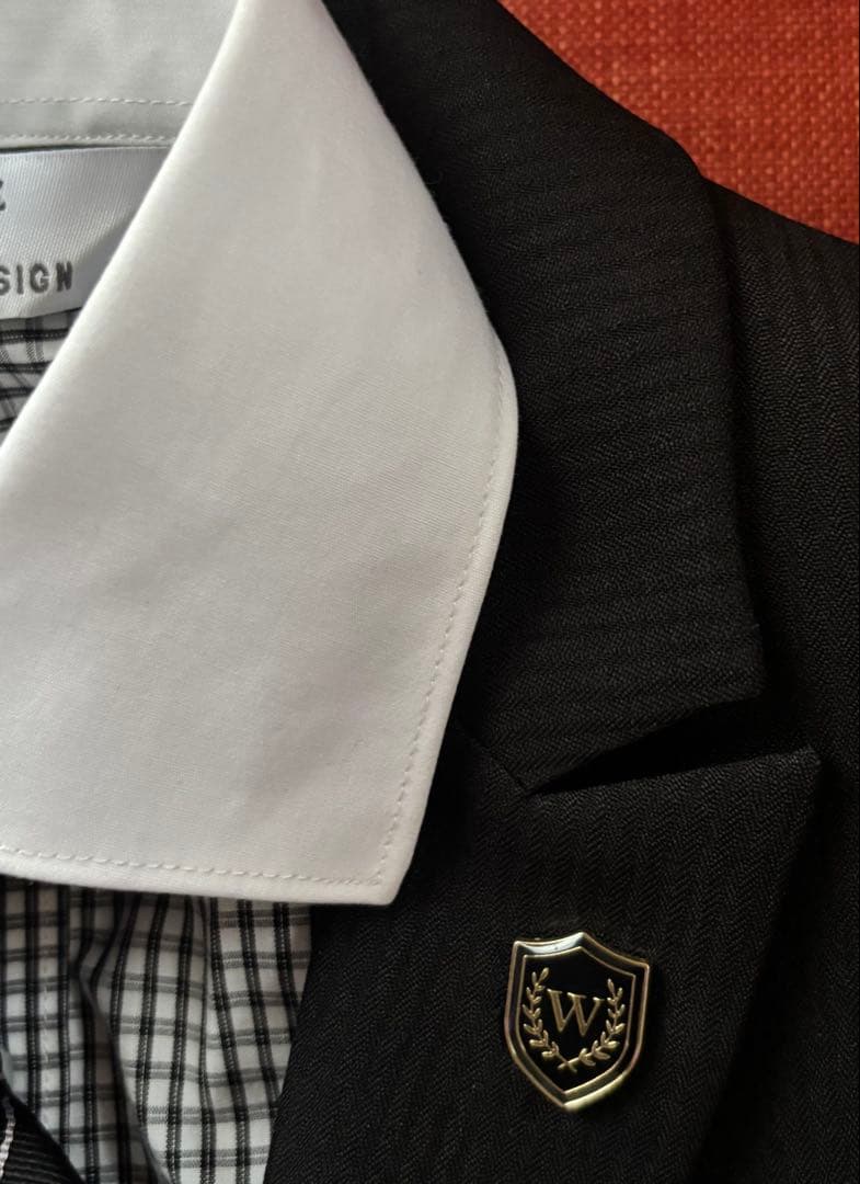 BEAMS ビームス　ブラックスーツ ４点セット　150㎝　美品　卒服　卒業式