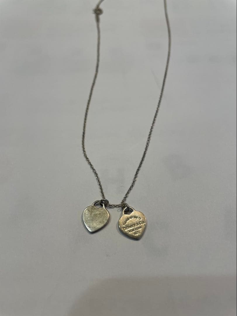 【正規品】ティファニー ネックレス リターントゥ ダブルハート シルバー 925