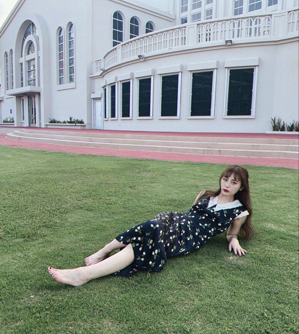 ワンピース PUI THE ROMANTIC DRESS BLACK