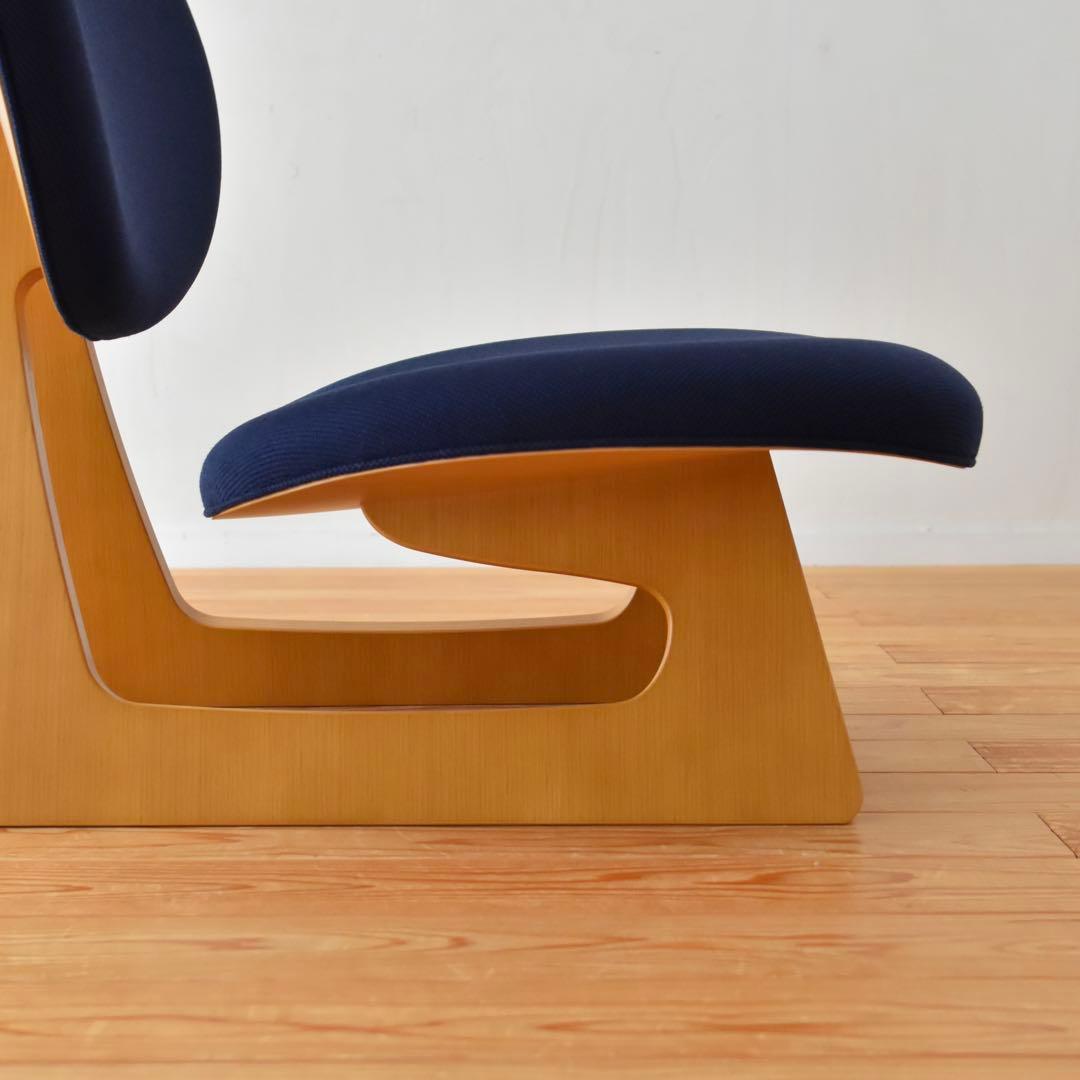 美品　天童木工　低座イス　長大作　坂倉準三建築研究所