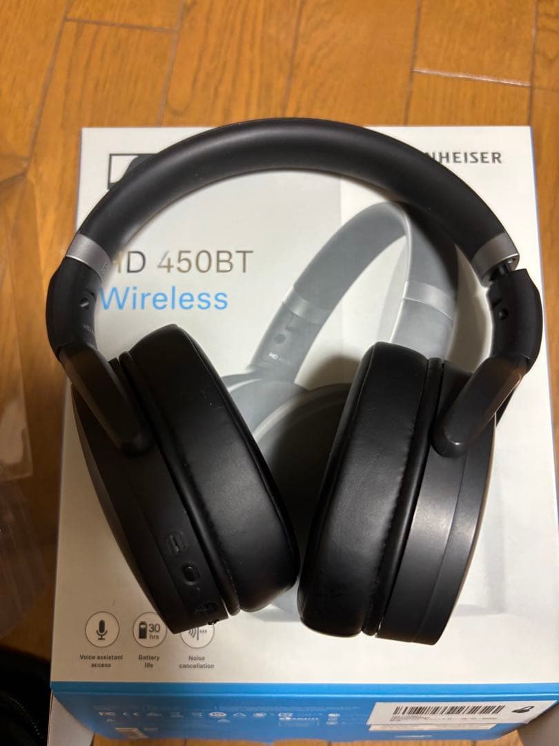 Sennheiser HD 450BT ワイヤレスヘッドホン