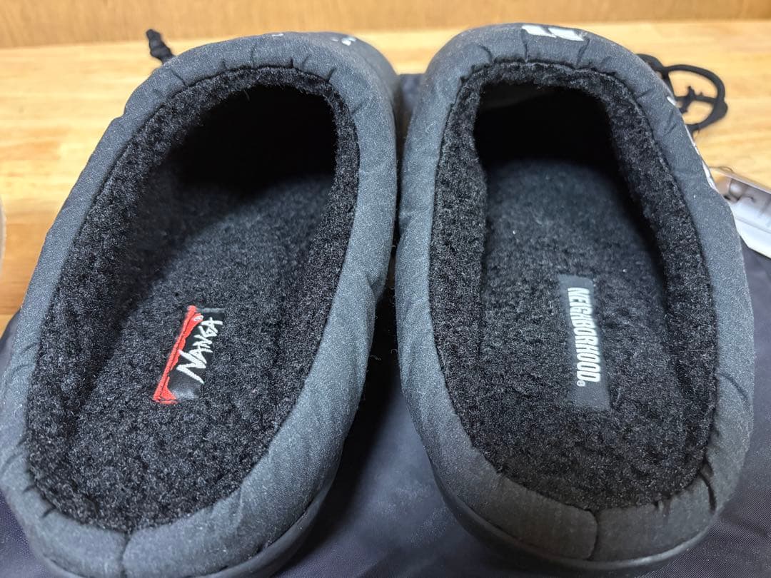 NEIGHBORHOOD×NANGA×SUBU サンダル 黒 26-27.5