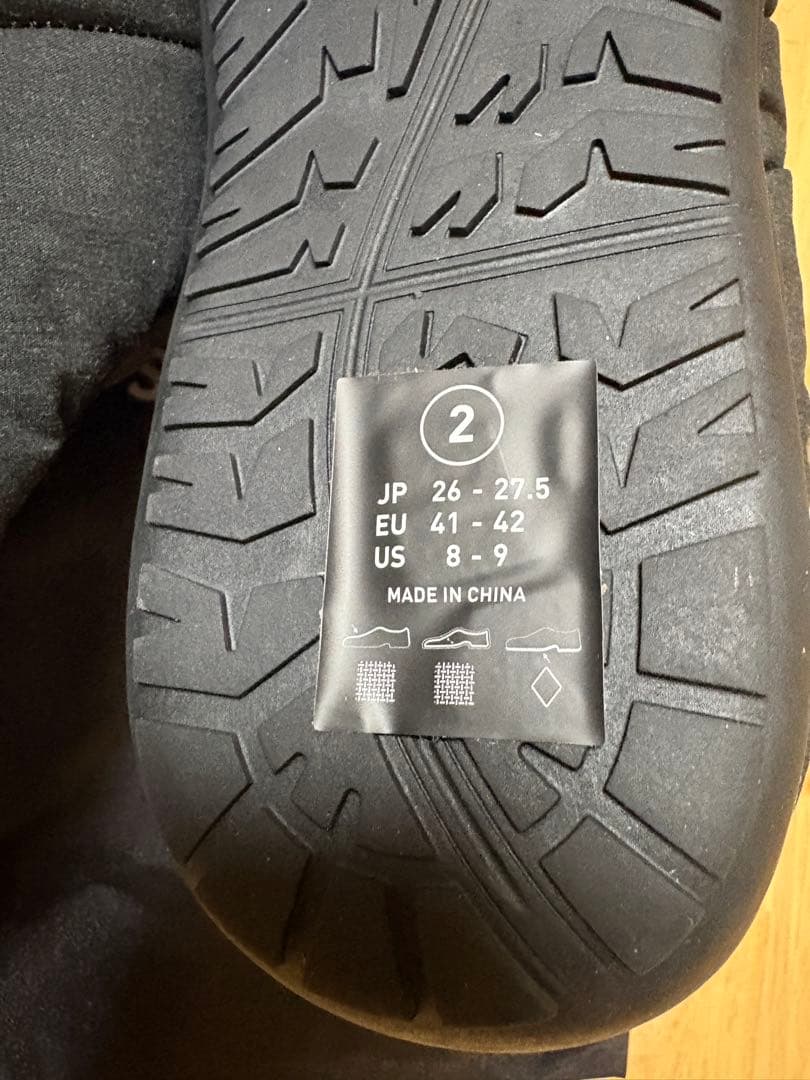 NEIGHBORHOOD×NANGA×SUBU サンダル 黒 26-27.5