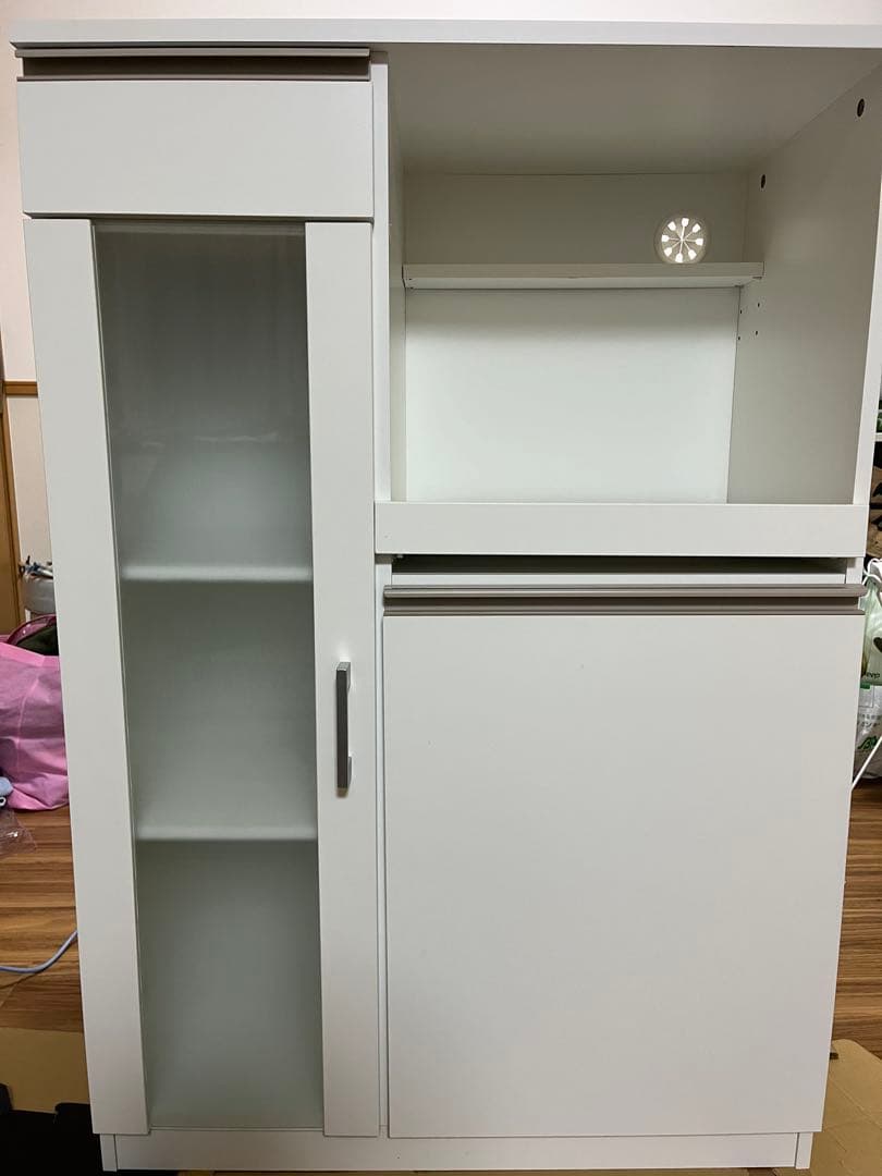 ニトリ　レンジ台　フォルムN RE1175 ホワイト