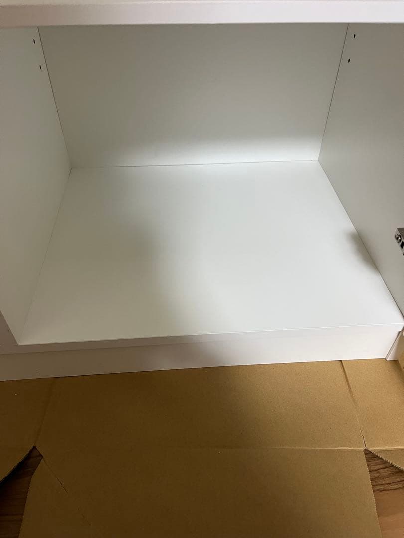 ニトリ　レンジ台　フォルムN RE1175 ホワイト