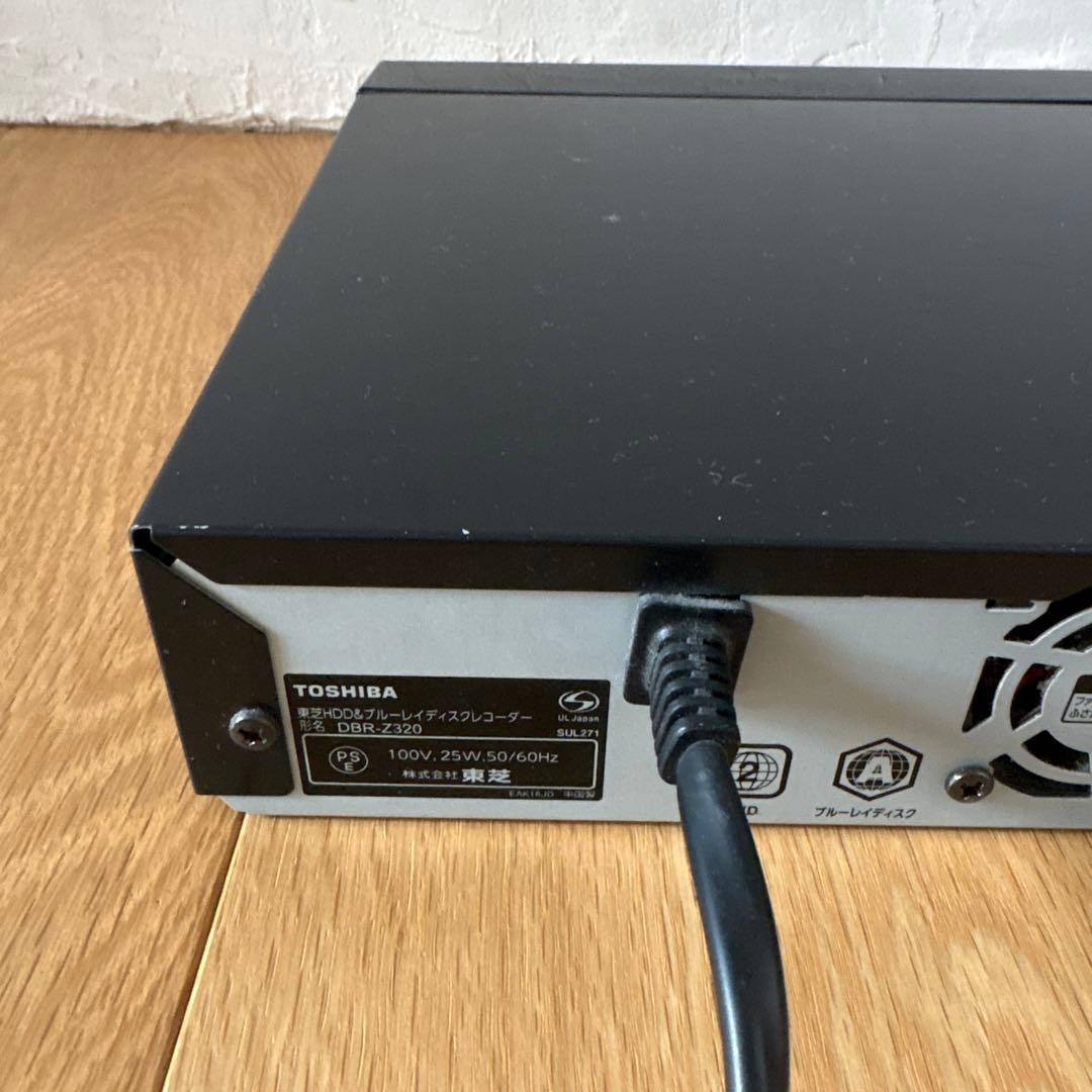 TOSHIBA REGZA DBR-Z320ブルーレイレコーダー