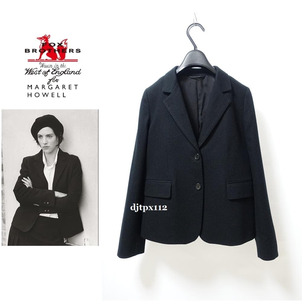 新品同様*マーガレットハウエル×FOX BROTHERS フランネル ジャケット