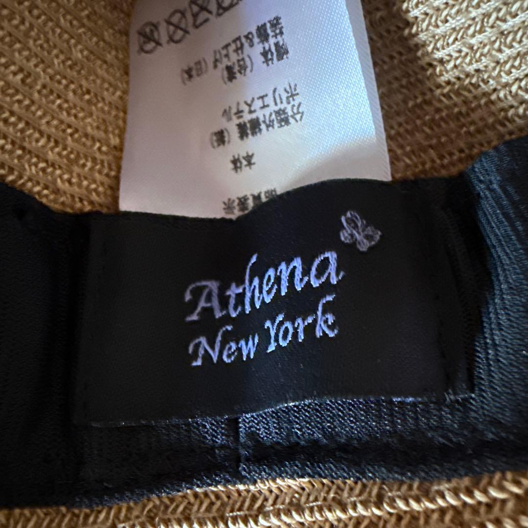 アシーナニューヨークAthena NEW YORK麦わら帽子