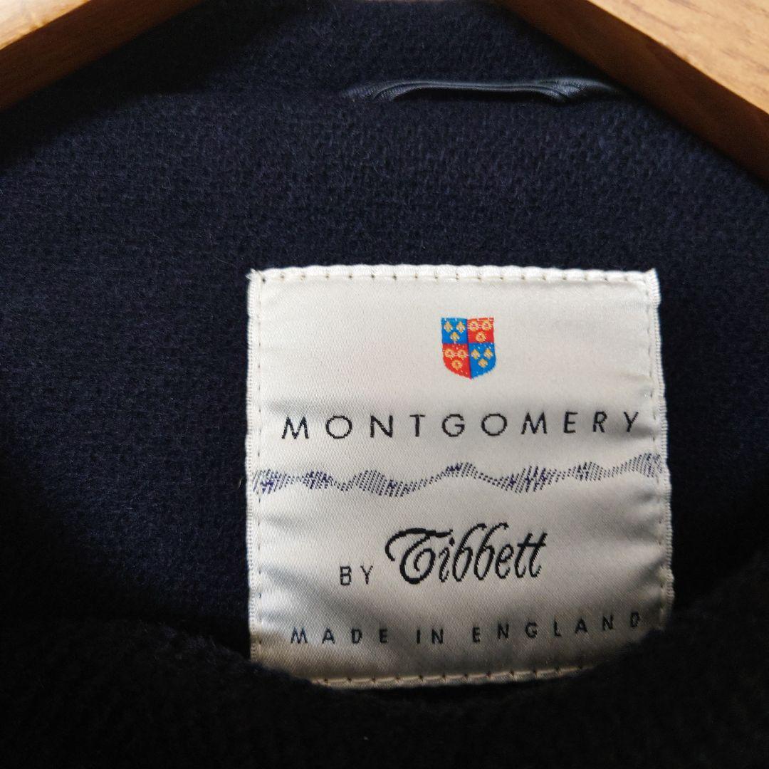 チベット社 ムーアブルックカットパイル ダッフルコート 濃紺（黒に近い）38