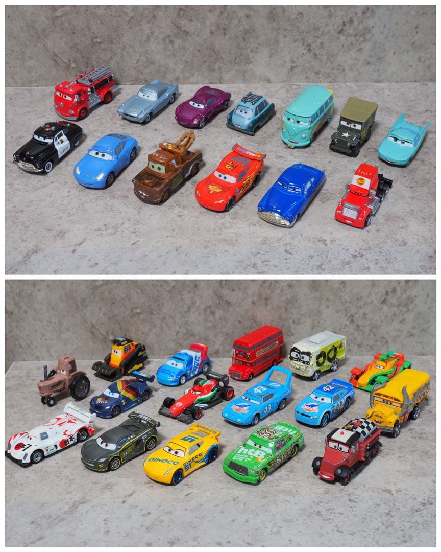 トミカ カーズ30台　大きなマックトレーラー　ビッグサイズマックィーン