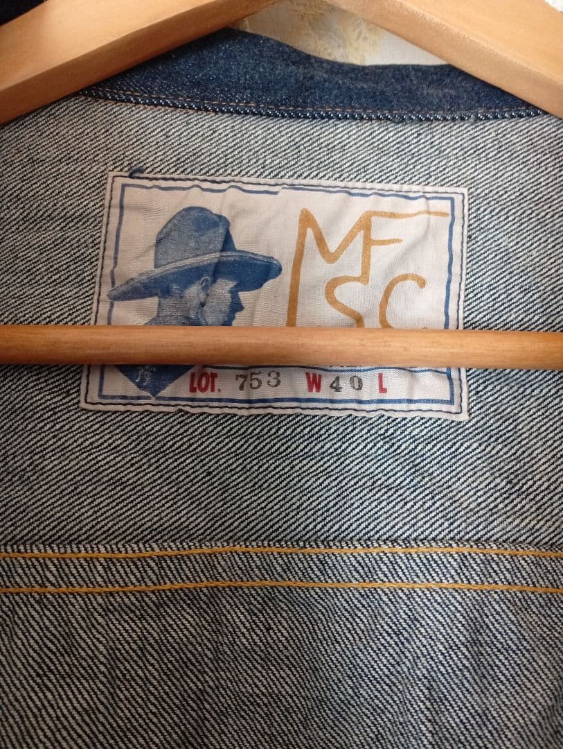 SUGAR CANE MFSC Lot. 753 W40 L デニムジャケット