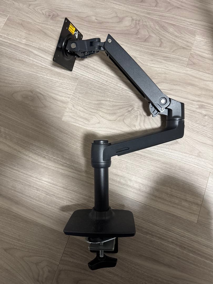 エルゴトロン ブラック モニターアーム クランプ式