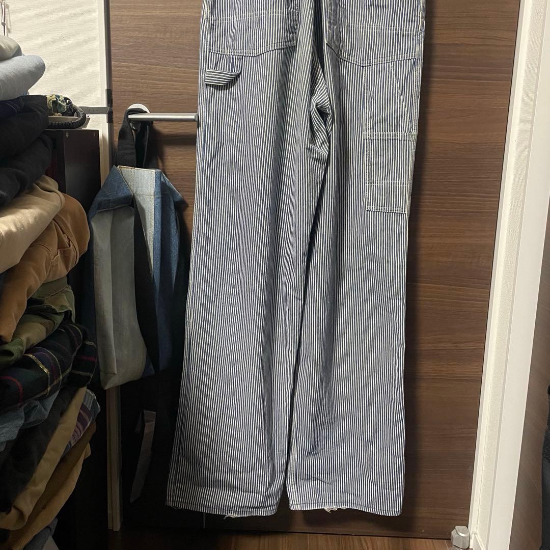 60〜70s Oshkosh ヒッコリーオーバーオール usa製