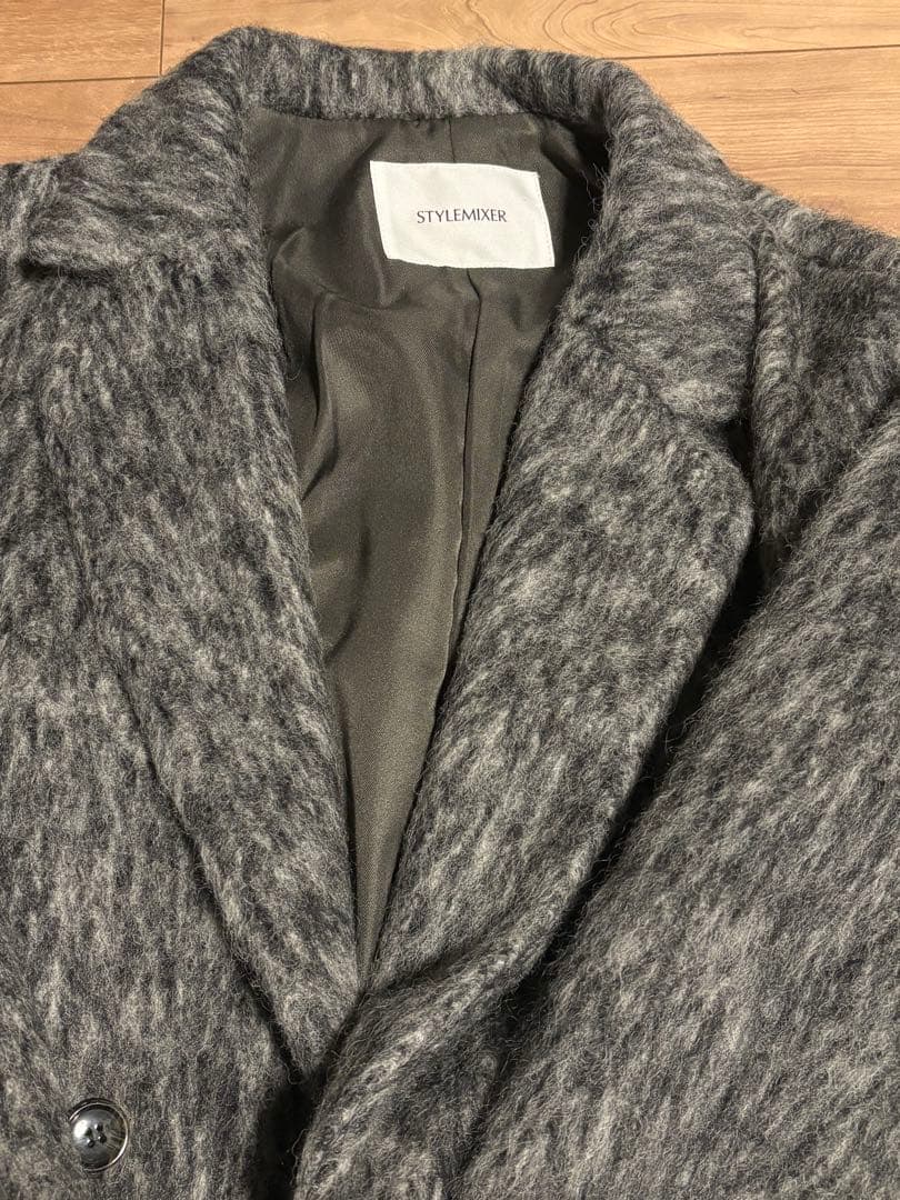 う*み様 シャギーテーラードジャケット　STYLEMIXER M