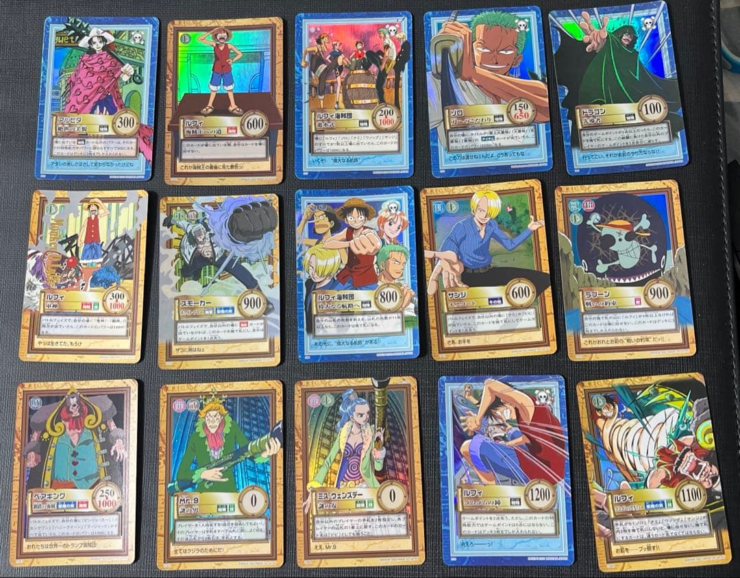 旧ワンピースカード　カードダス　ハイパーバトル　レアカード　68枚　まとめ売り