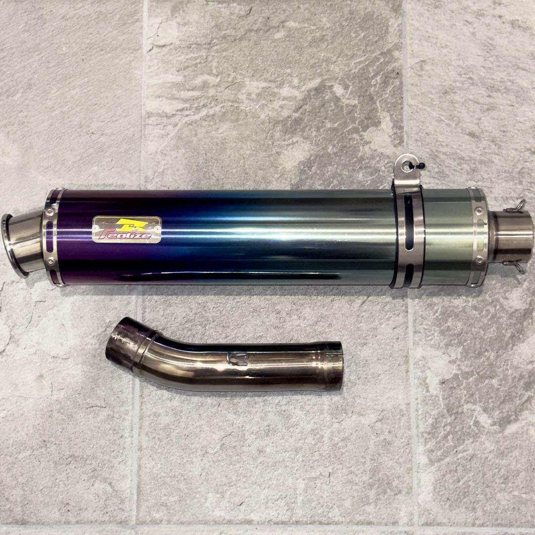 CB400SF NC42 リアライズ Realize チタンスリップオンマフラー