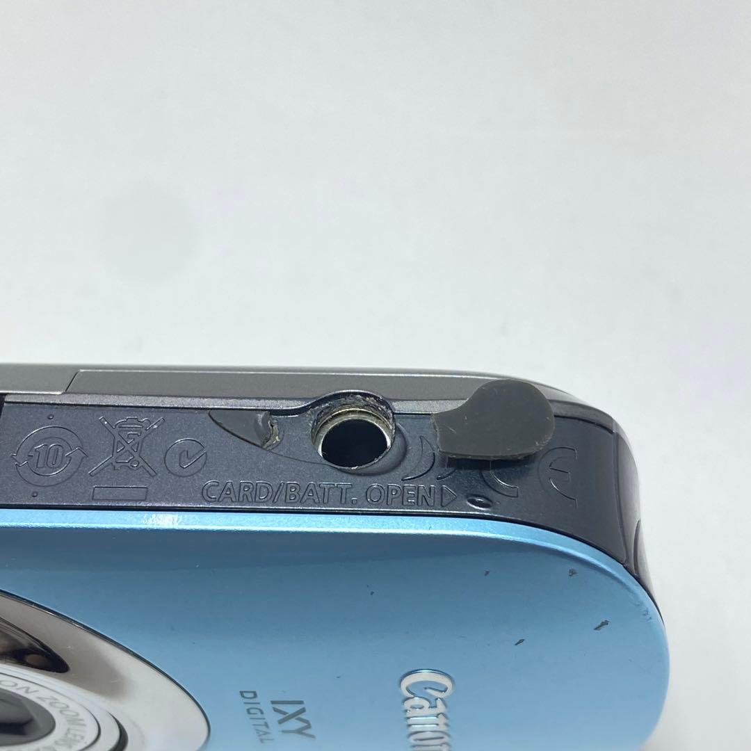 Canon IXY 510IS PC1356 充電器　ブルー コンデジ　動作品