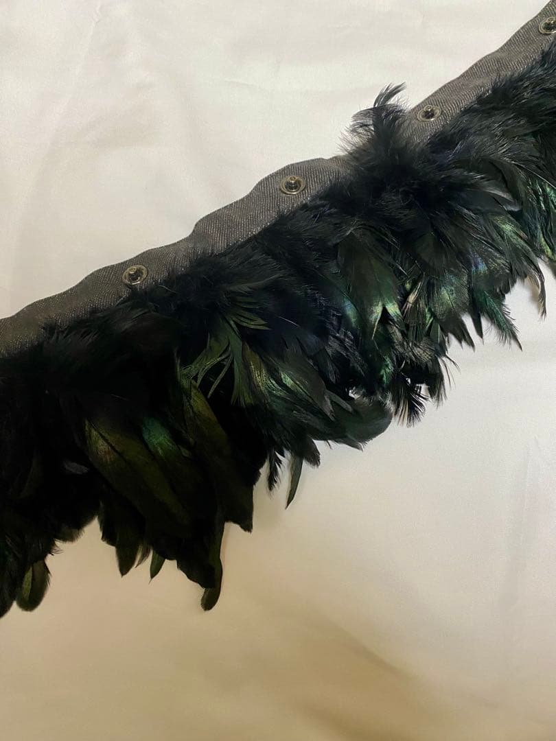 や*ま様 alice auaa 鴉羽根ベルト　羽根のみ