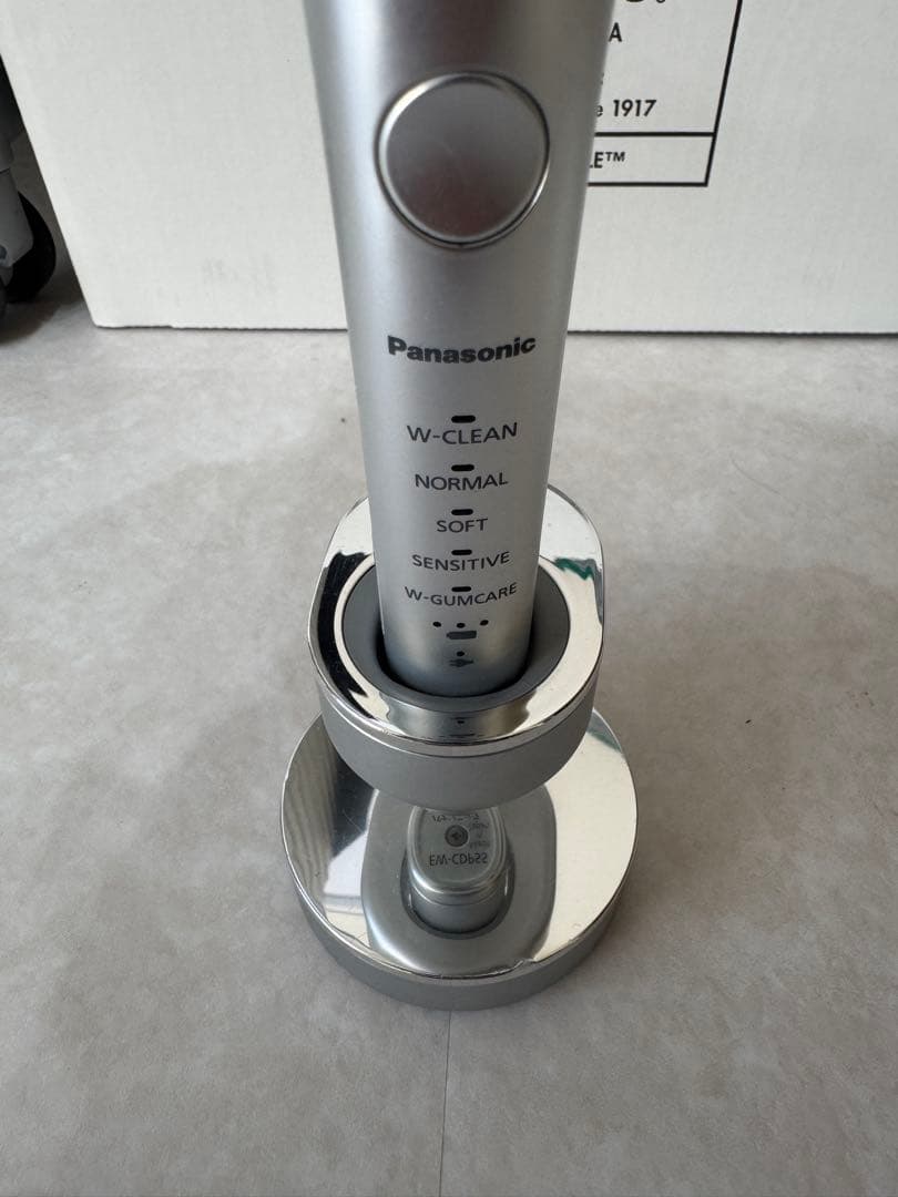 Panasonic EW-CDP55-シルバー　音波振動歯ブラシ　ドルツ