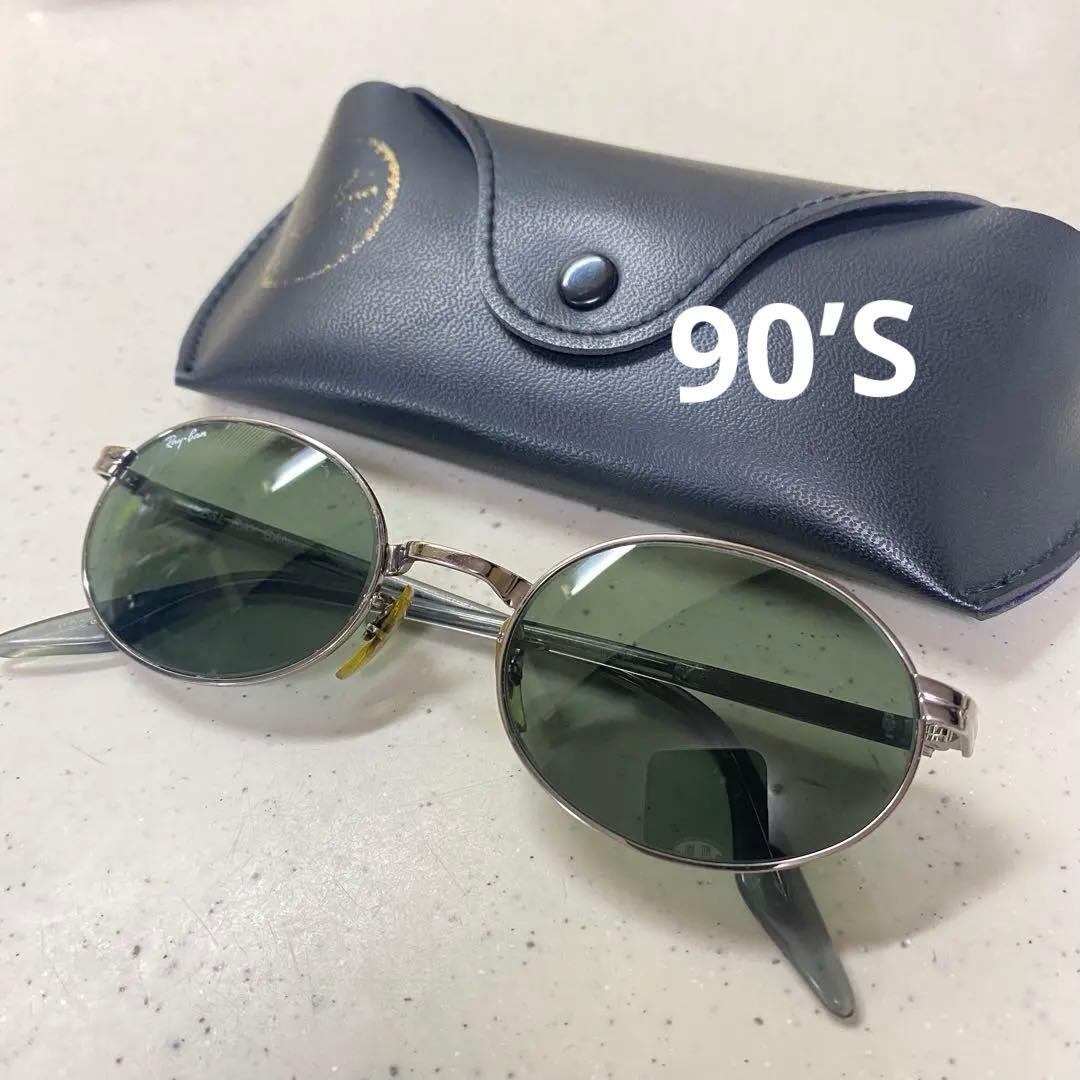 【B&L製Ray-Ban】ヴィンテージ オーバル 砂打ち フルリム