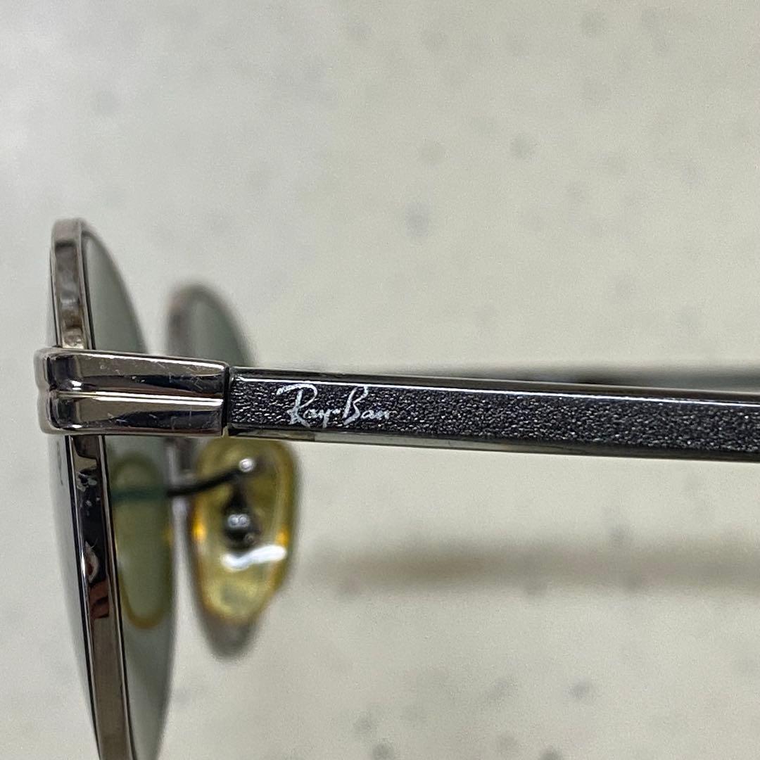 【B&L製Ray-Ban】ヴィンテージ オーバル 砂打ち フルリム