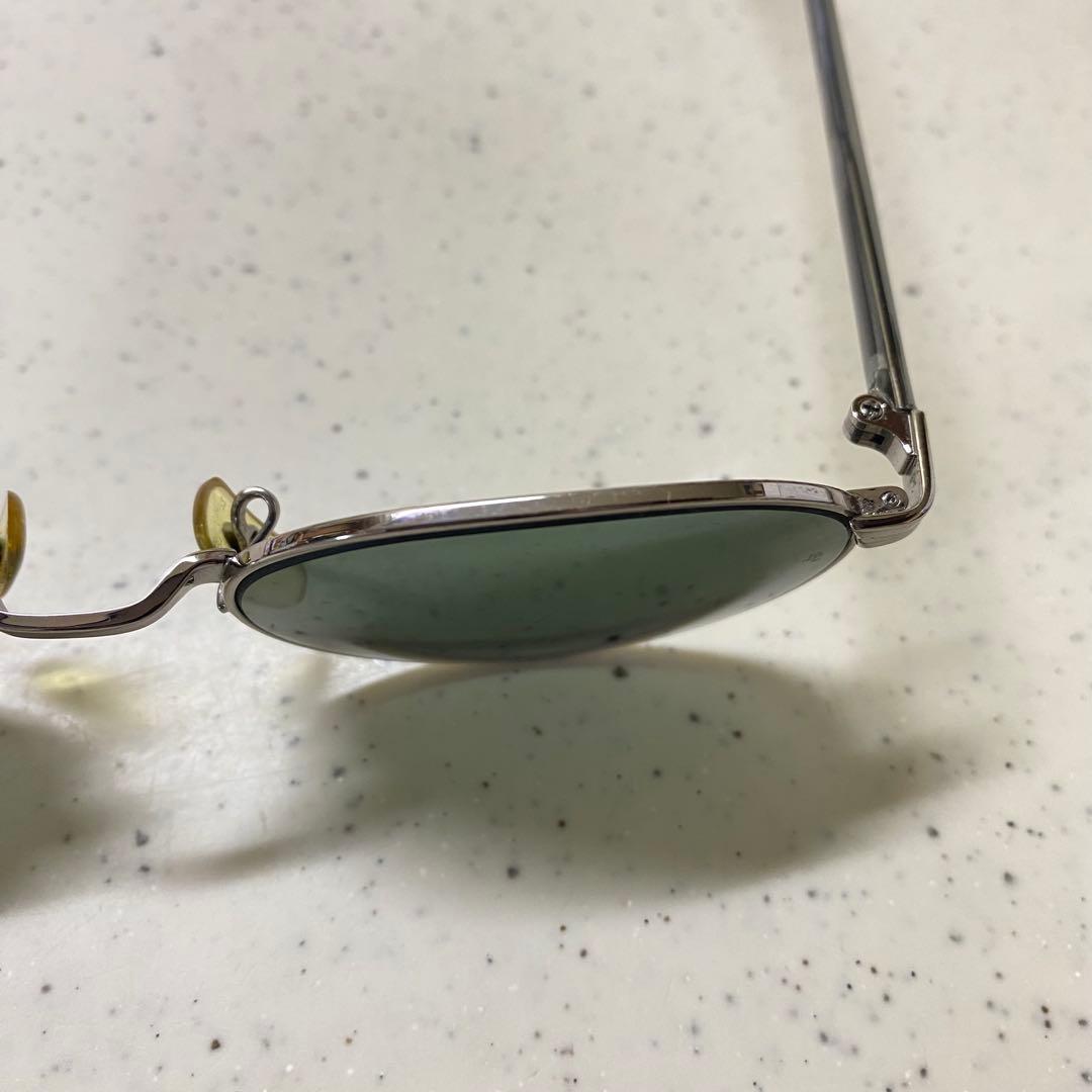 【B&L製Ray-Ban】ヴィンテージ オーバル 砂打ち フルリム