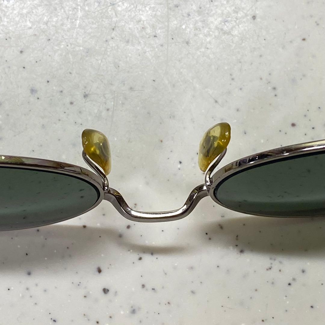 【B&L製Ray-Ban】ヴィンテージ オーバル 砂打ち フルリム
