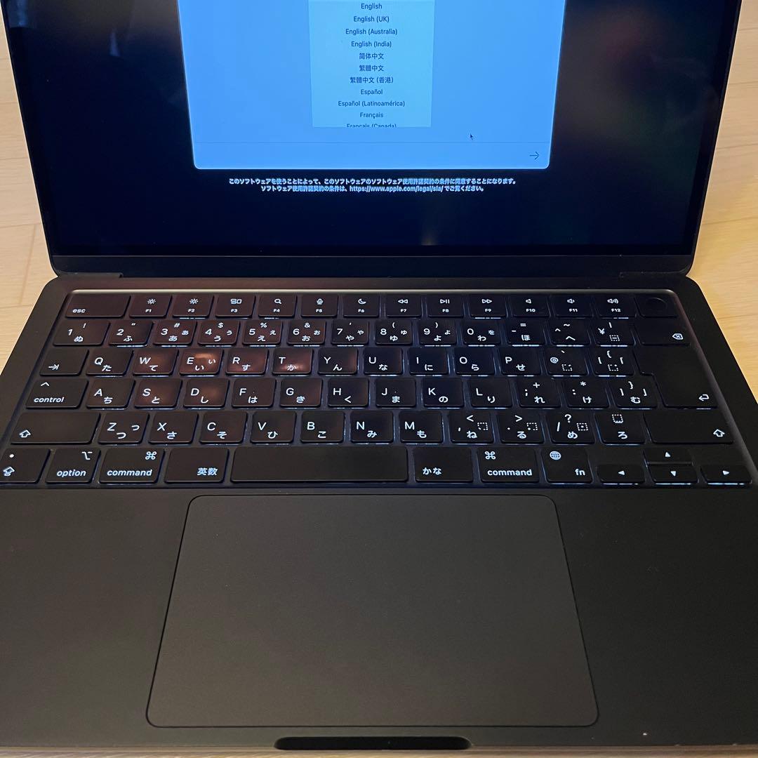 Apple MacBook M2 スペースグレー 本体