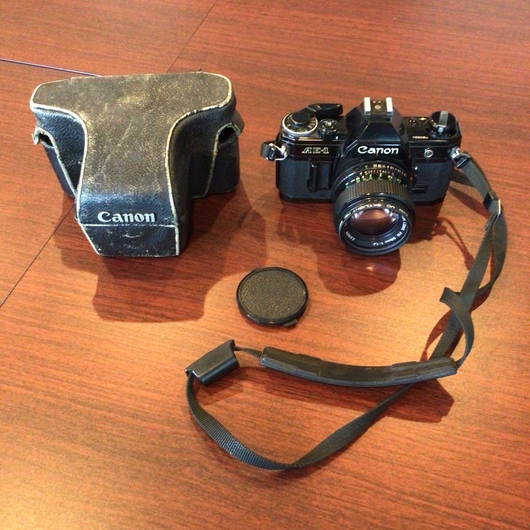 キャノンAE-1・中古カメラ（長期自宅保管の為にジャンク品扱いで出品)