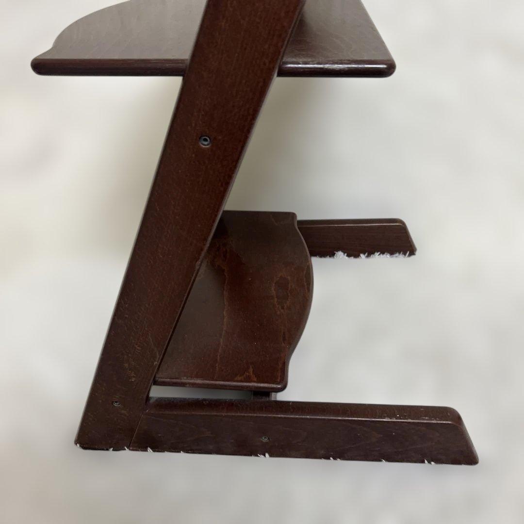 ストッケ　トリップ トラップ　ベビーチェア+ベビーセット　ブラウン　シリアル4