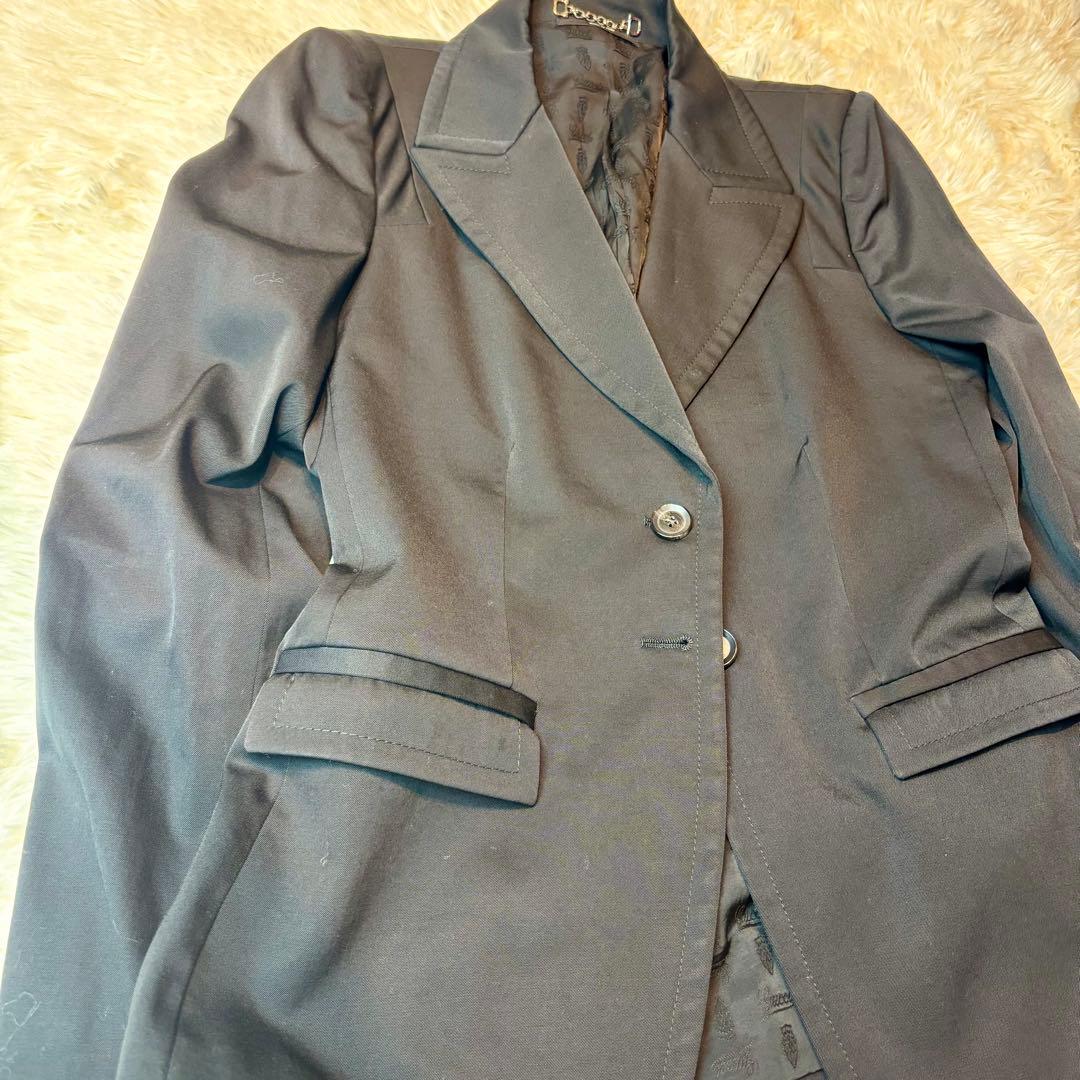 GUCCI テーラードジャケット　スーツ　シングル　ビジネス　未使用品　太ラペル