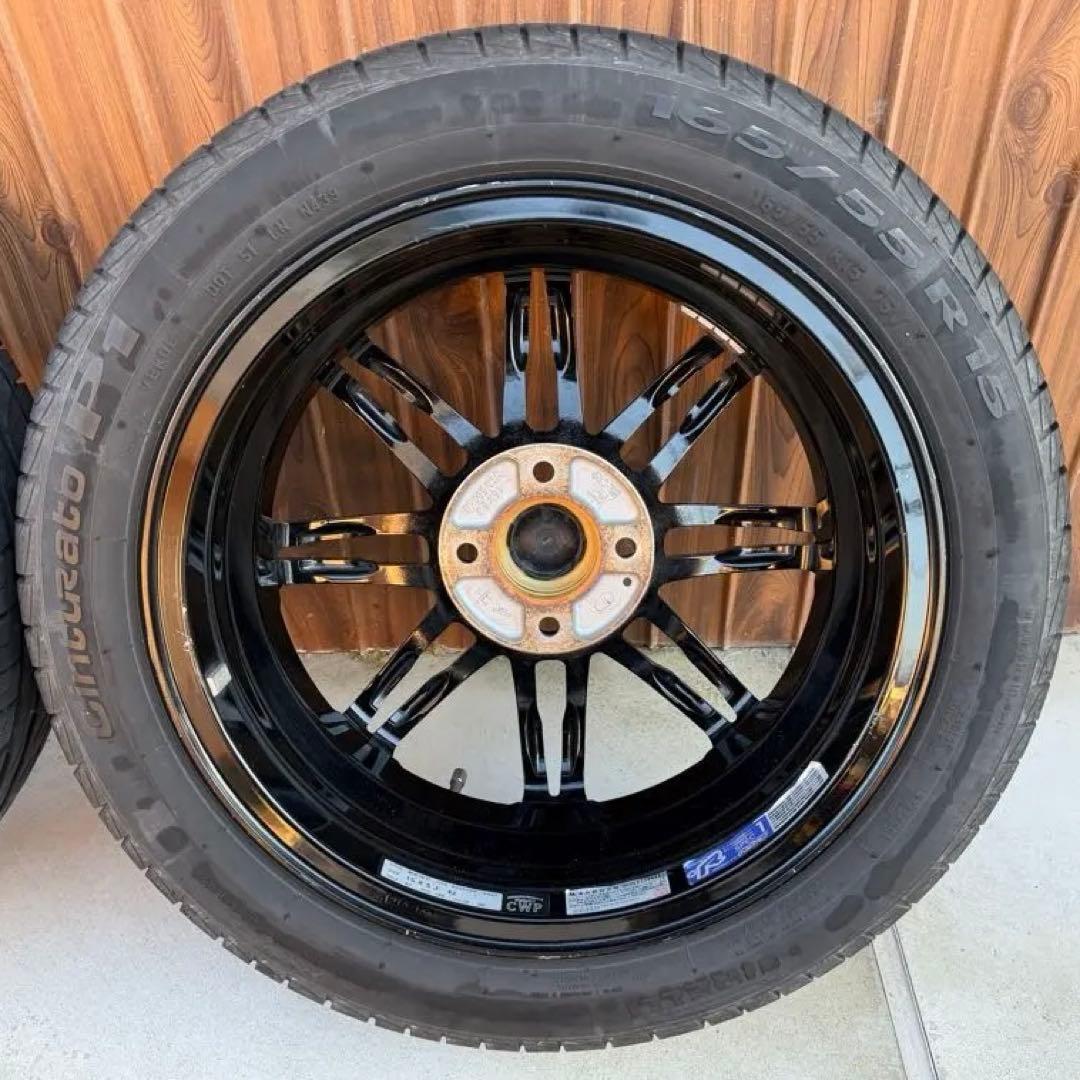 RAYS レイズ 165/55r15 日本製 軽自動車　【送料込み】