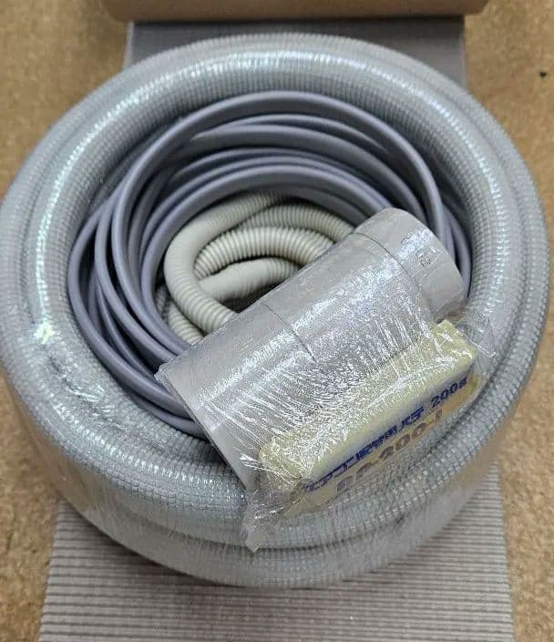 7m◆エアコン配管セット◆フレア加工済◆VVF、非粘着テープ2個他◆未使用