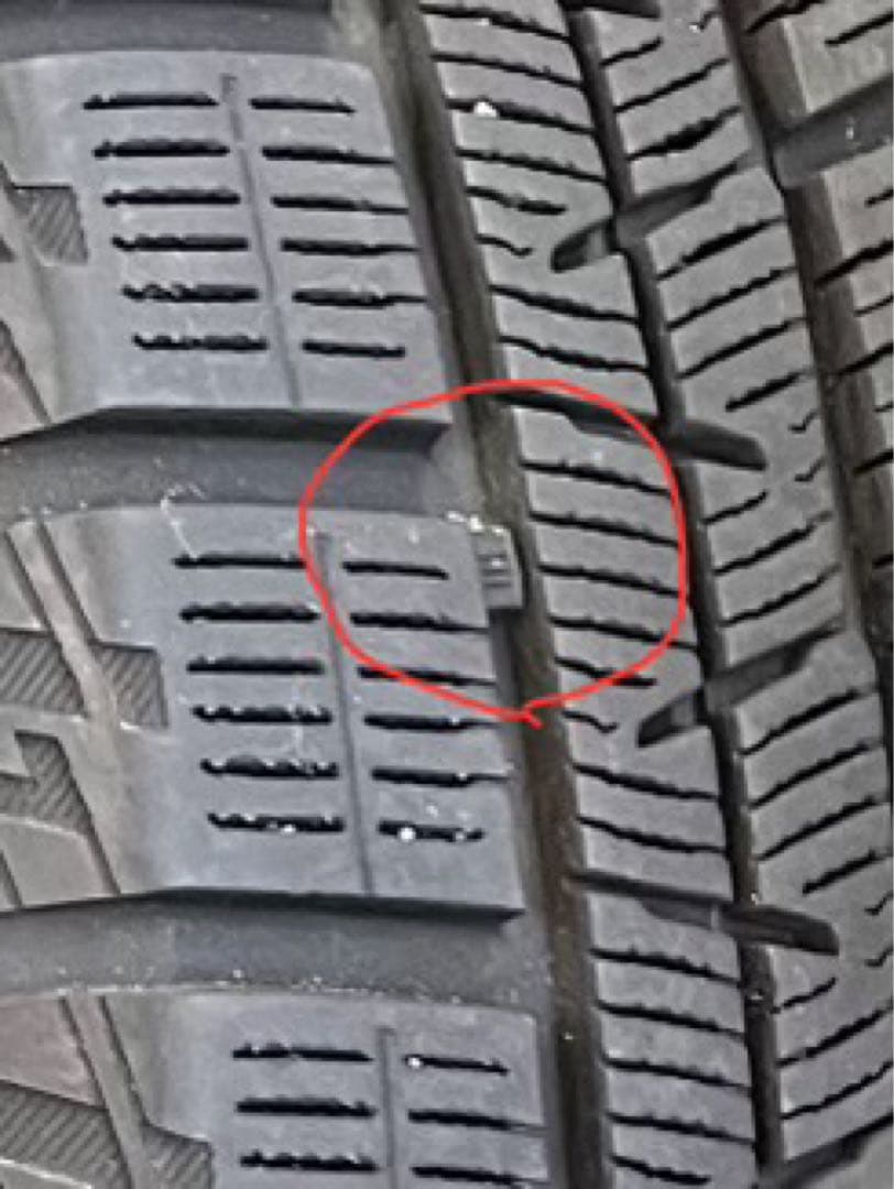 中古スタッドレスタイヤ・ホイール　4本セット