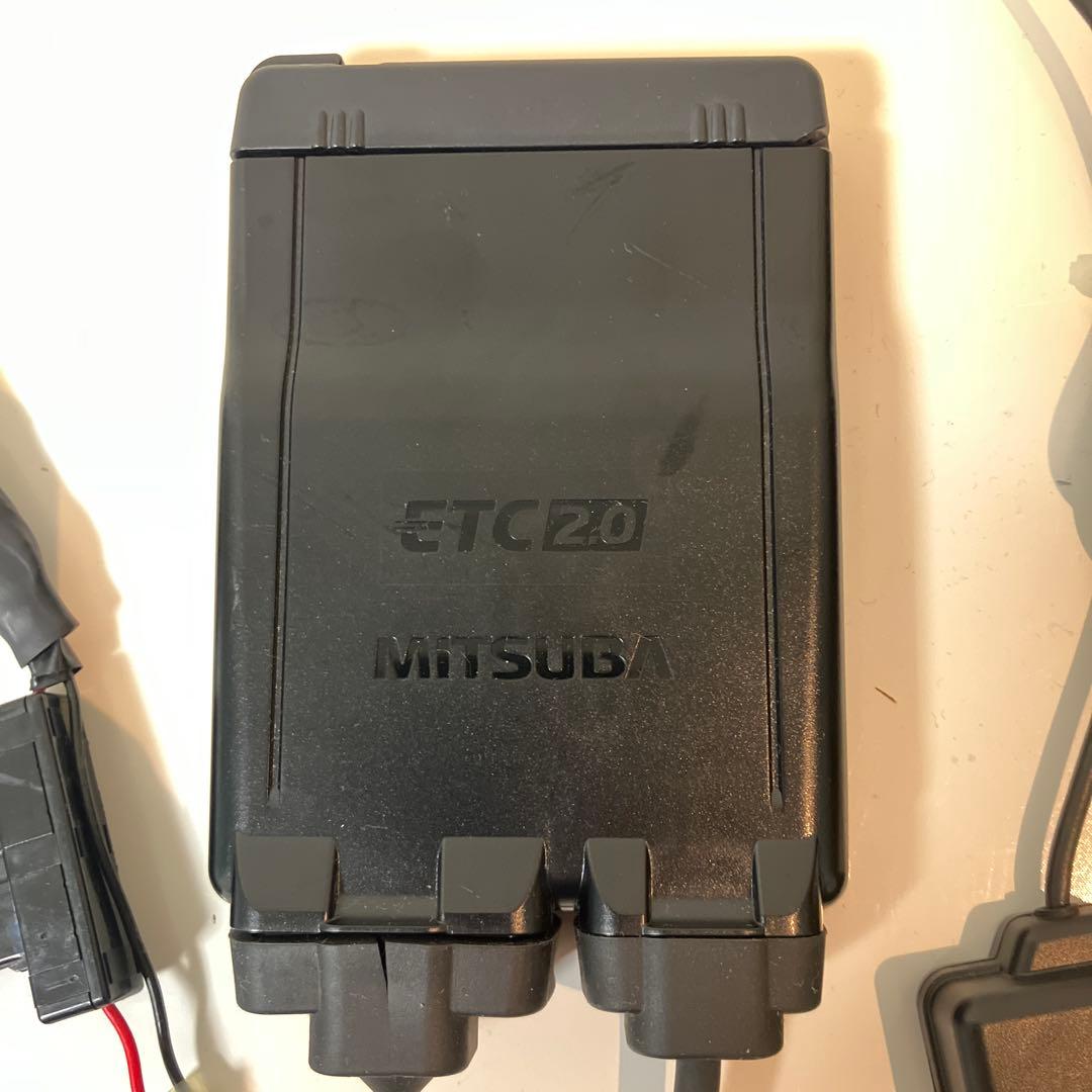 バイク用　MITSUBA ETC2.0 アンテナ分離型 中古