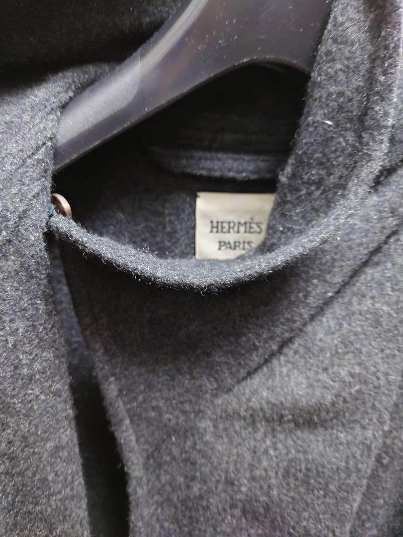 HERMES エルメス マルジェラ ストール付きコート