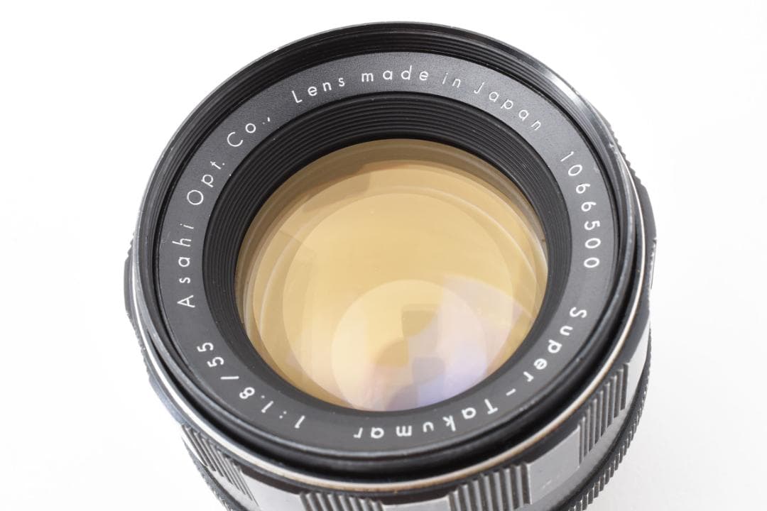 ☆前期型☆ Super Takumar 55mm F1.8 フード付 F0176