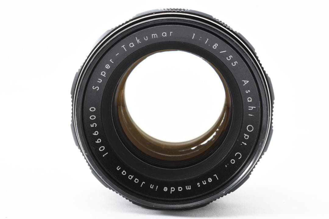 ☆前期型☆ Super Takumar 55mm F1.8 フード付 F0176