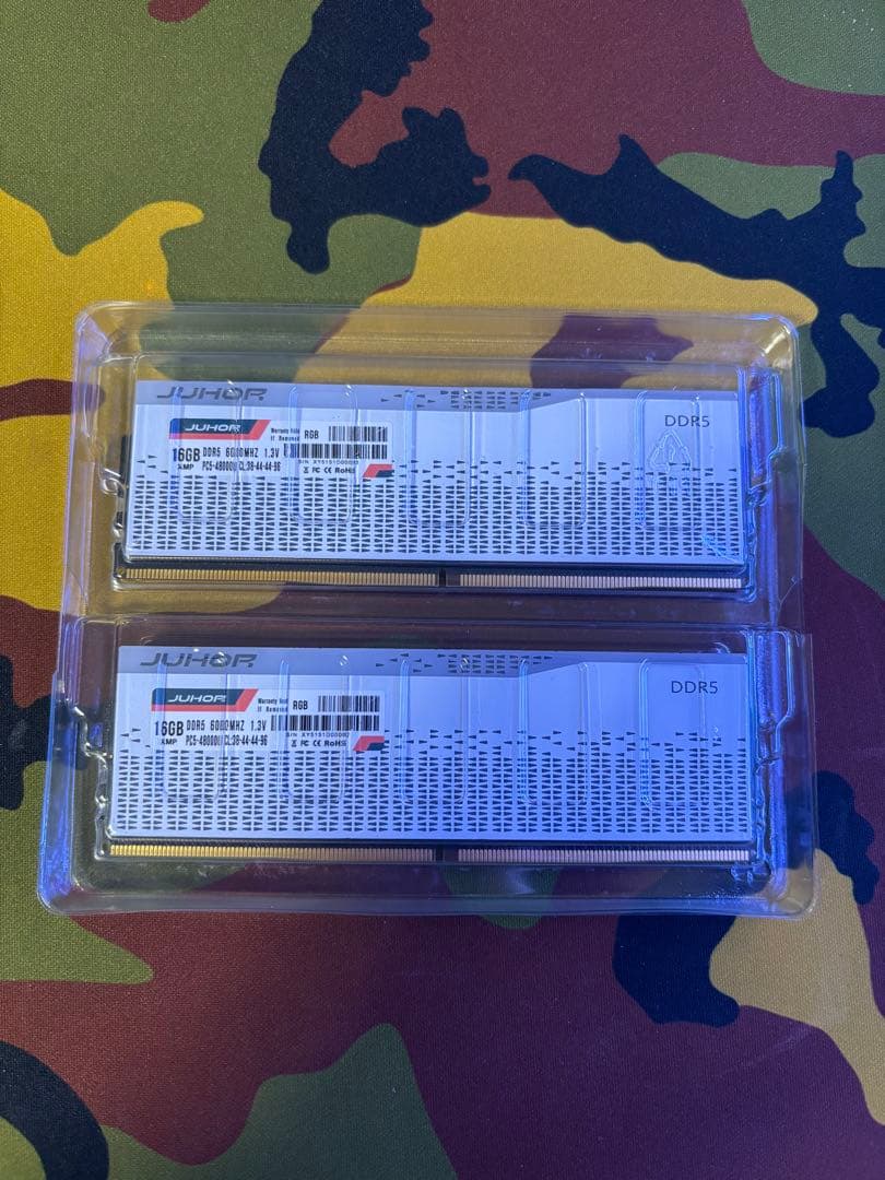 DDR5 32GB(16GB×2) 6000MHz メモリ