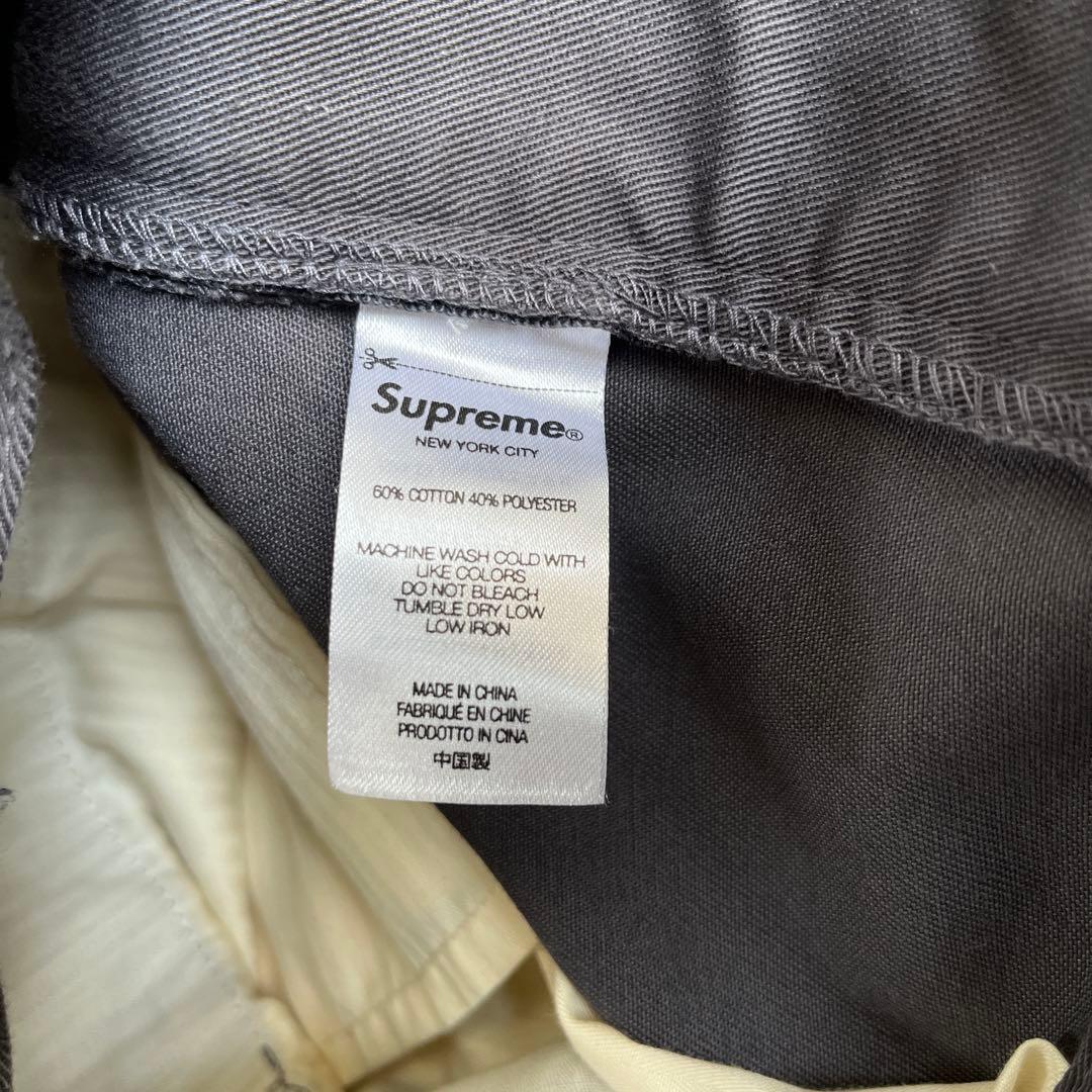 Supreme Work Pant Smoke スモーク 30