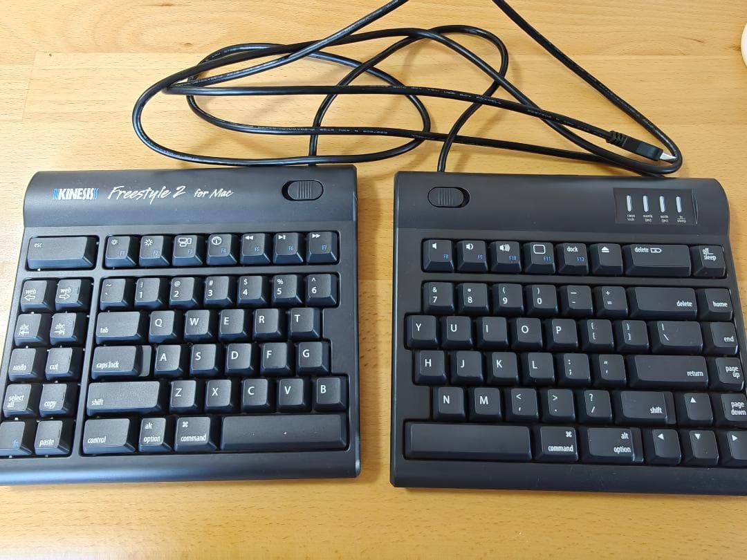 Kinesis Freestyle 2 for Mac エルゴノミクスキーボード