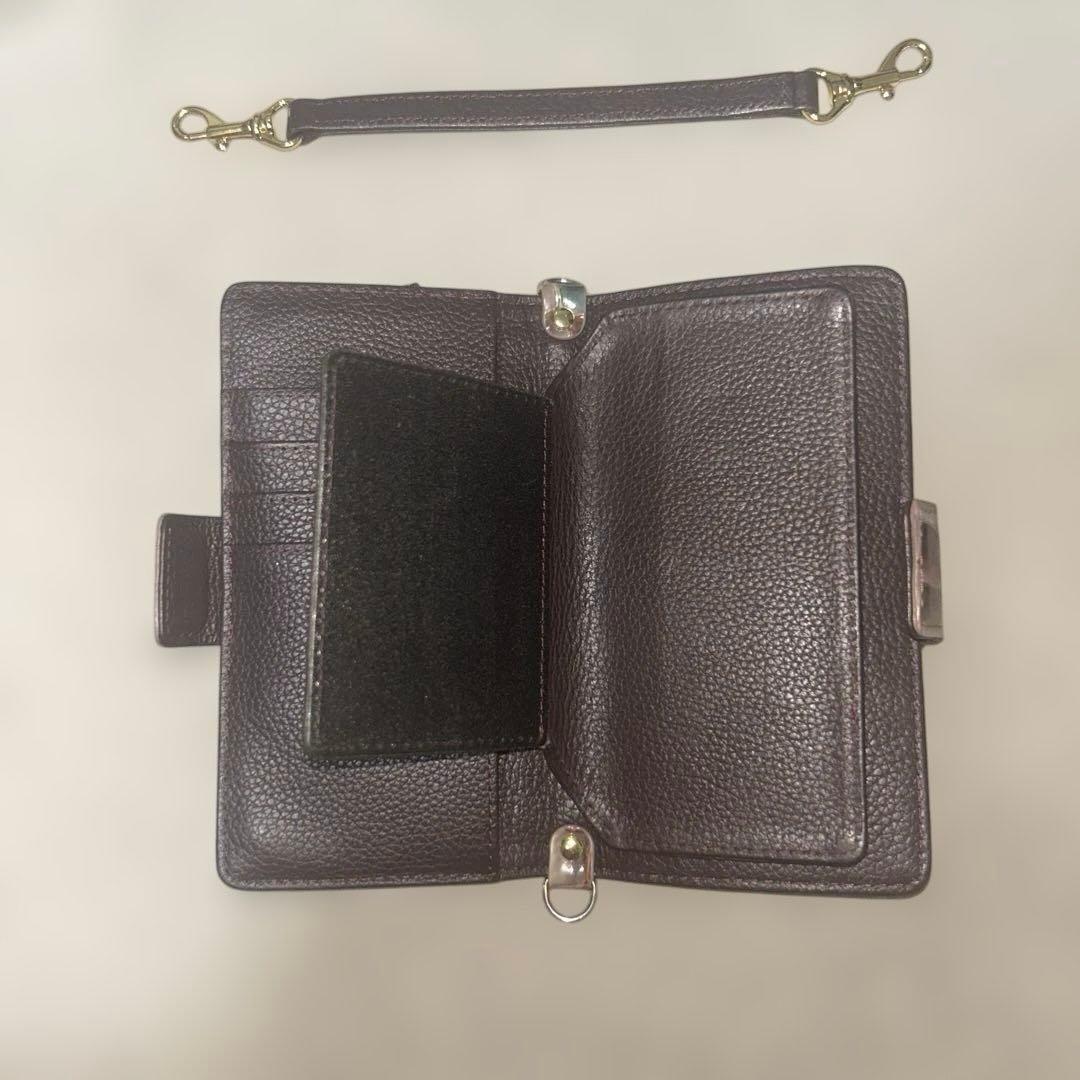 ATAO極美品 生産終了商品アタオヒッポ スマホケース アドリア　エメラルド