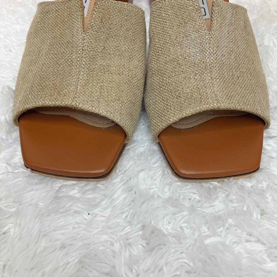 ✨大政絢さん着用✨ 美品 PELLICO リネン サンダル 定価¥48,000