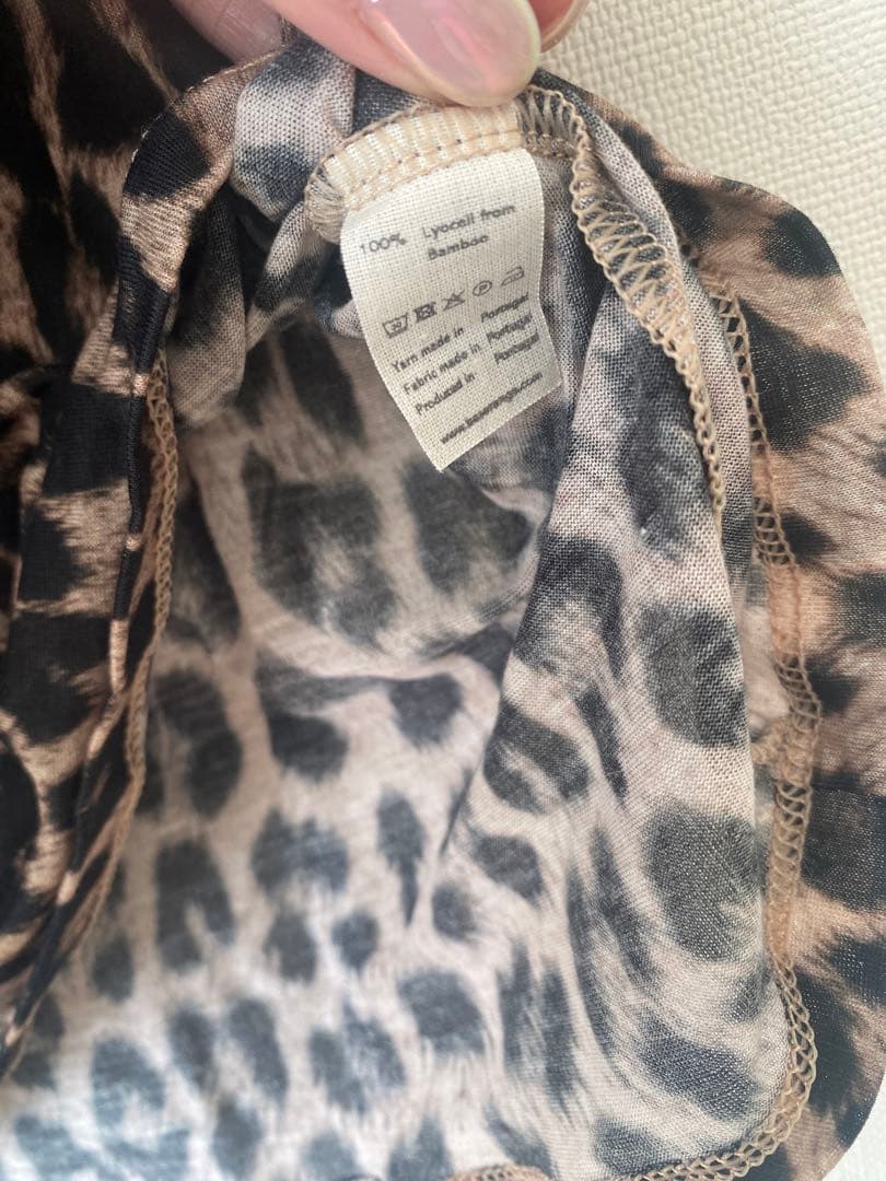 トップス baserange leopard shirt
