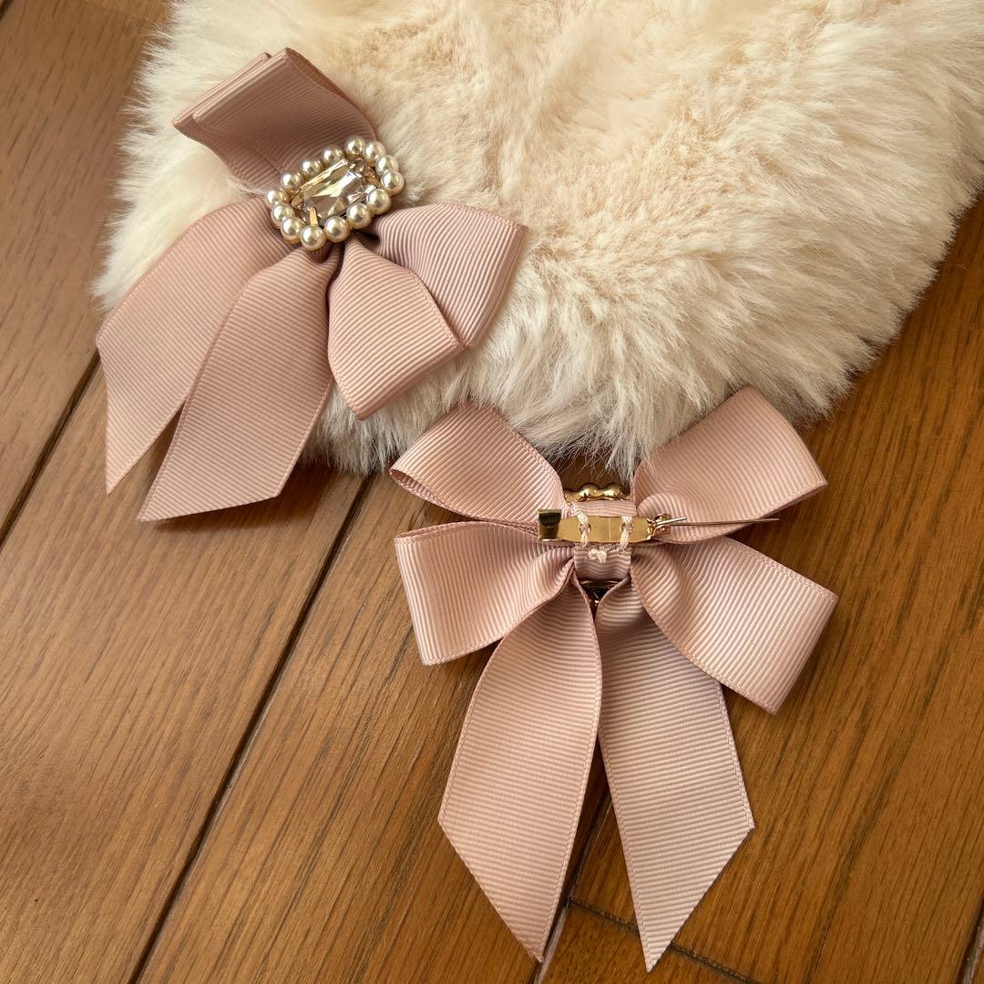 LIZ LISA ピンクファーコート Aライン