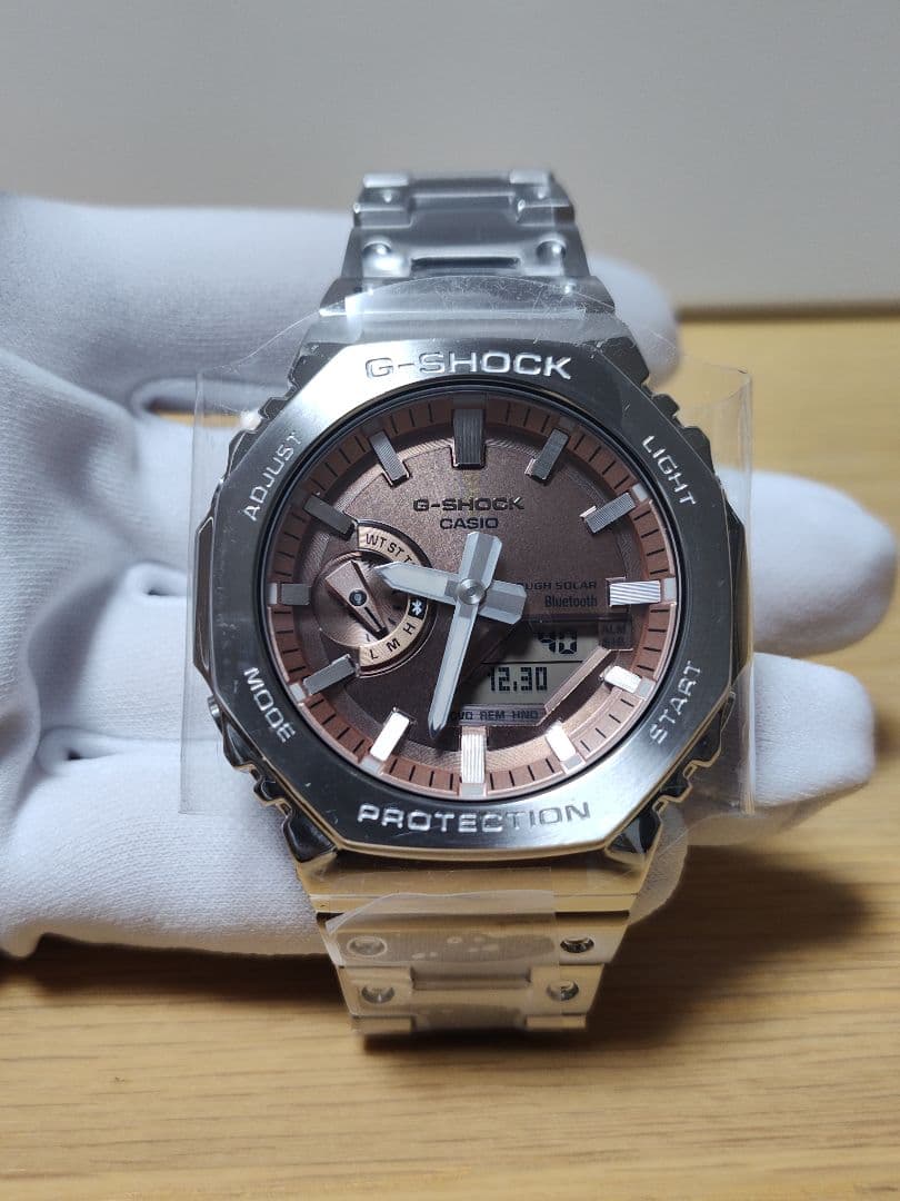 G-SHOCK GM-B2100 シルバー/ローズゴールド