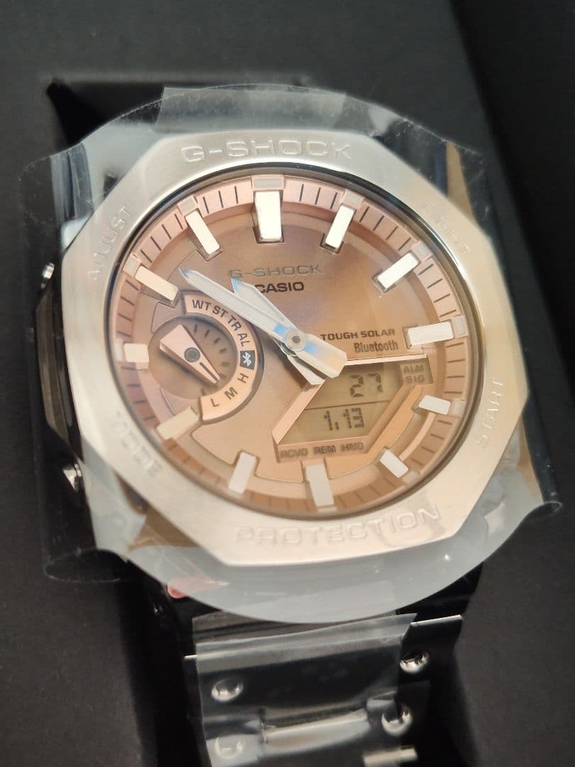 G-SHOCK GM-B2100 シルバー/ローズゴールド