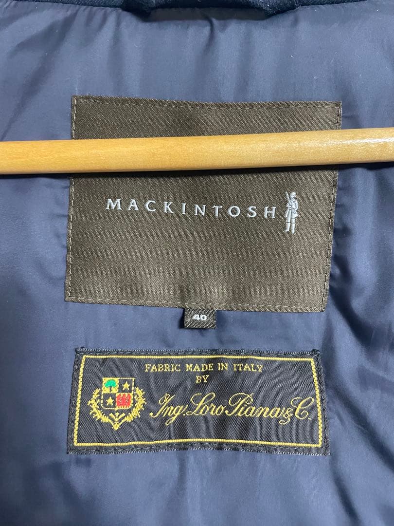 ゴークン　マッキントッシュ ロロピアーナ ウール ダウンコート 40