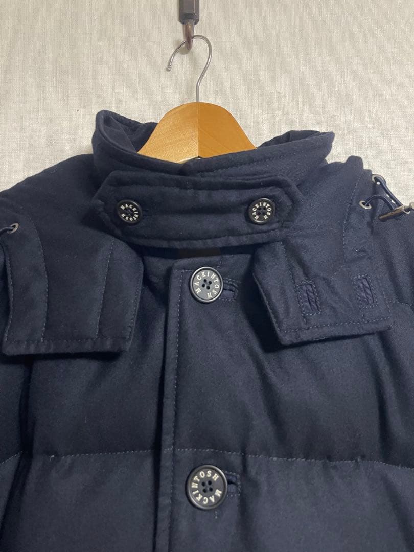 ゴークン　マッキントッシュ ロロピアーナ ウール ダウンコート 40