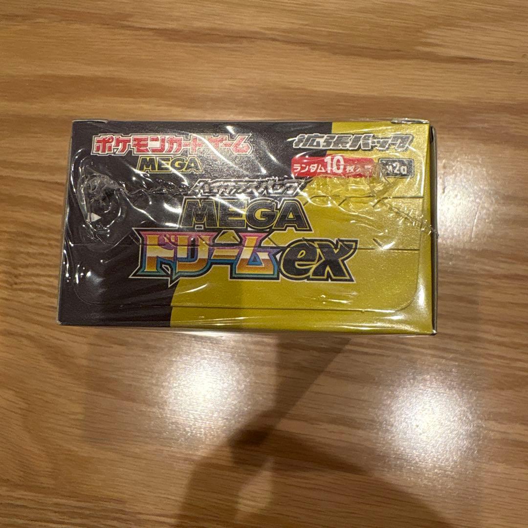 シュリンクあり　未開封　ポケモンカード　MEGAドリームex1box